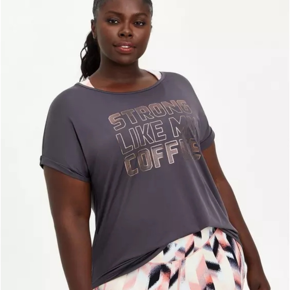 🌸2/$10 Torrid active wear tee